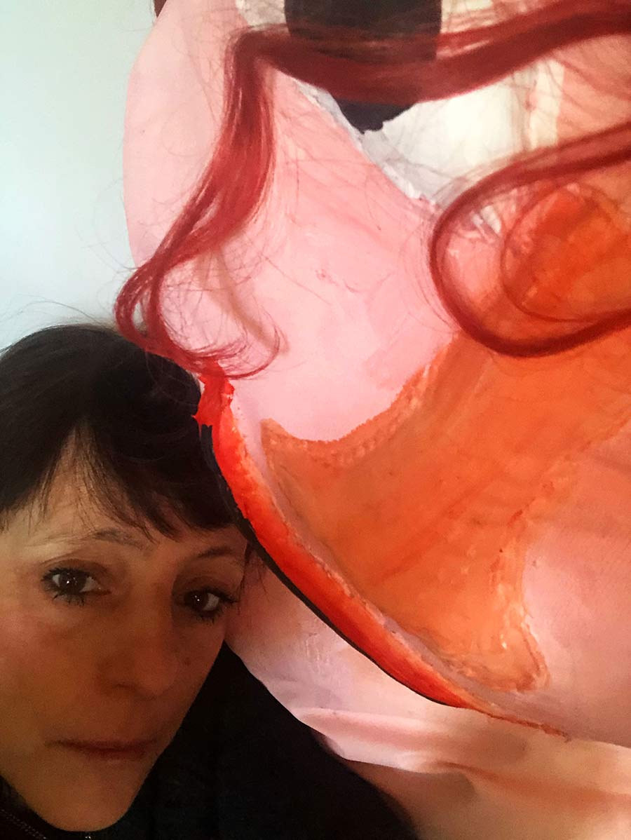 contemporary art, paintings, ceramics, soft sculptures, dolls, eyes, symbolism