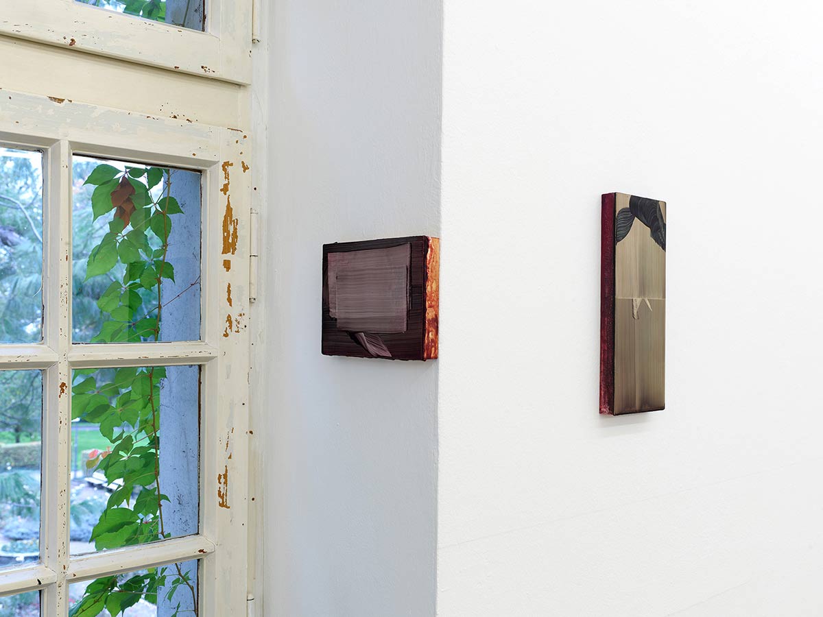 corner, exhibition, new, viewing room, art show, emerging artist, abstract painting