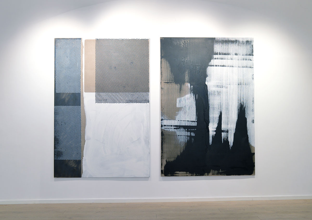 christian murzek, contemporary art, exhibition view, painting
