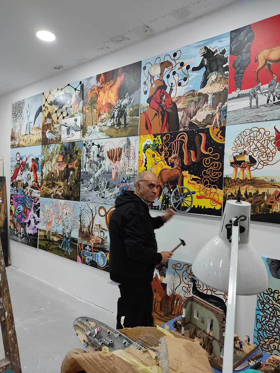 hyperrealistic art, project, conceptual, peinture, for sale, figurative,