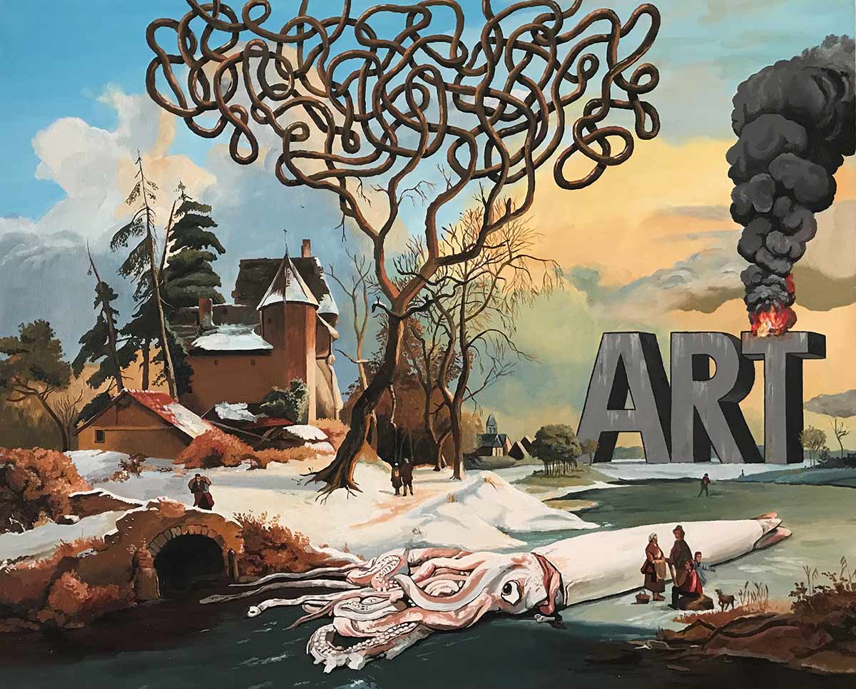 oscar seco, pop art, surrealism, artist to watch, sci fi, japanese monsters, machines of destruction