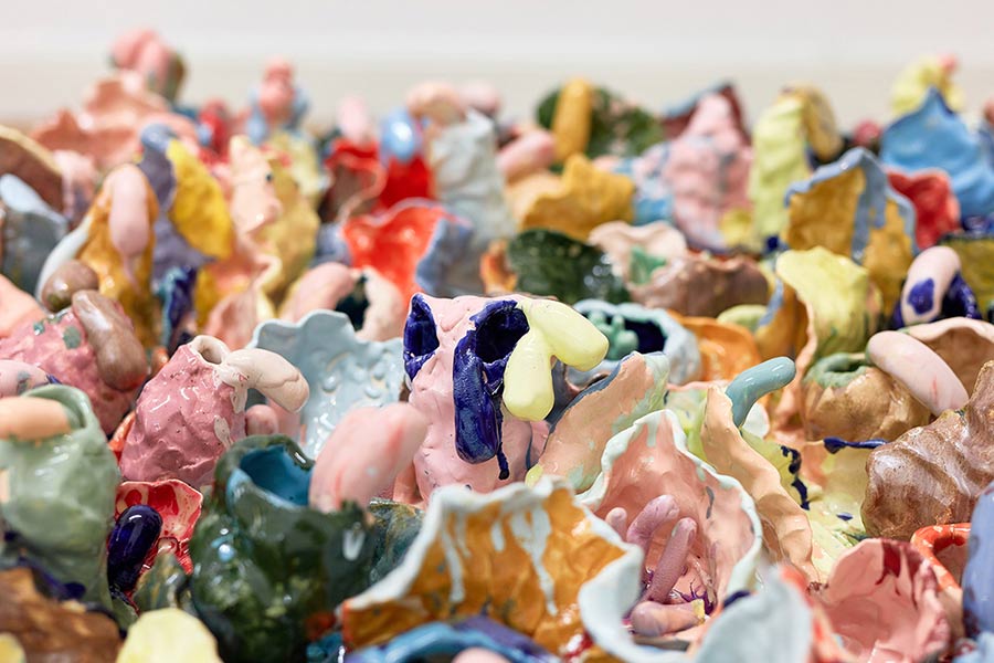 mira makai, contemporary ceramics, figurine, childhood, figurativeceramics, glazed