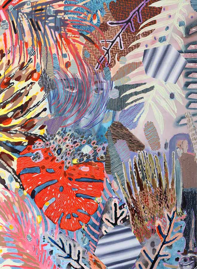 art news, visual art, bright colors, wall artworks, pattern, abstract