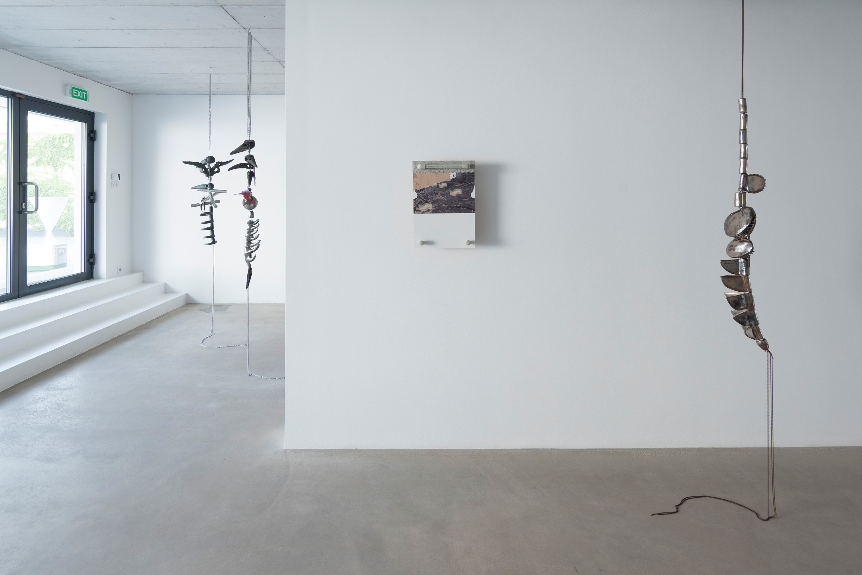 oil paint, oil on canvas, creating space, mauve, titania seidl