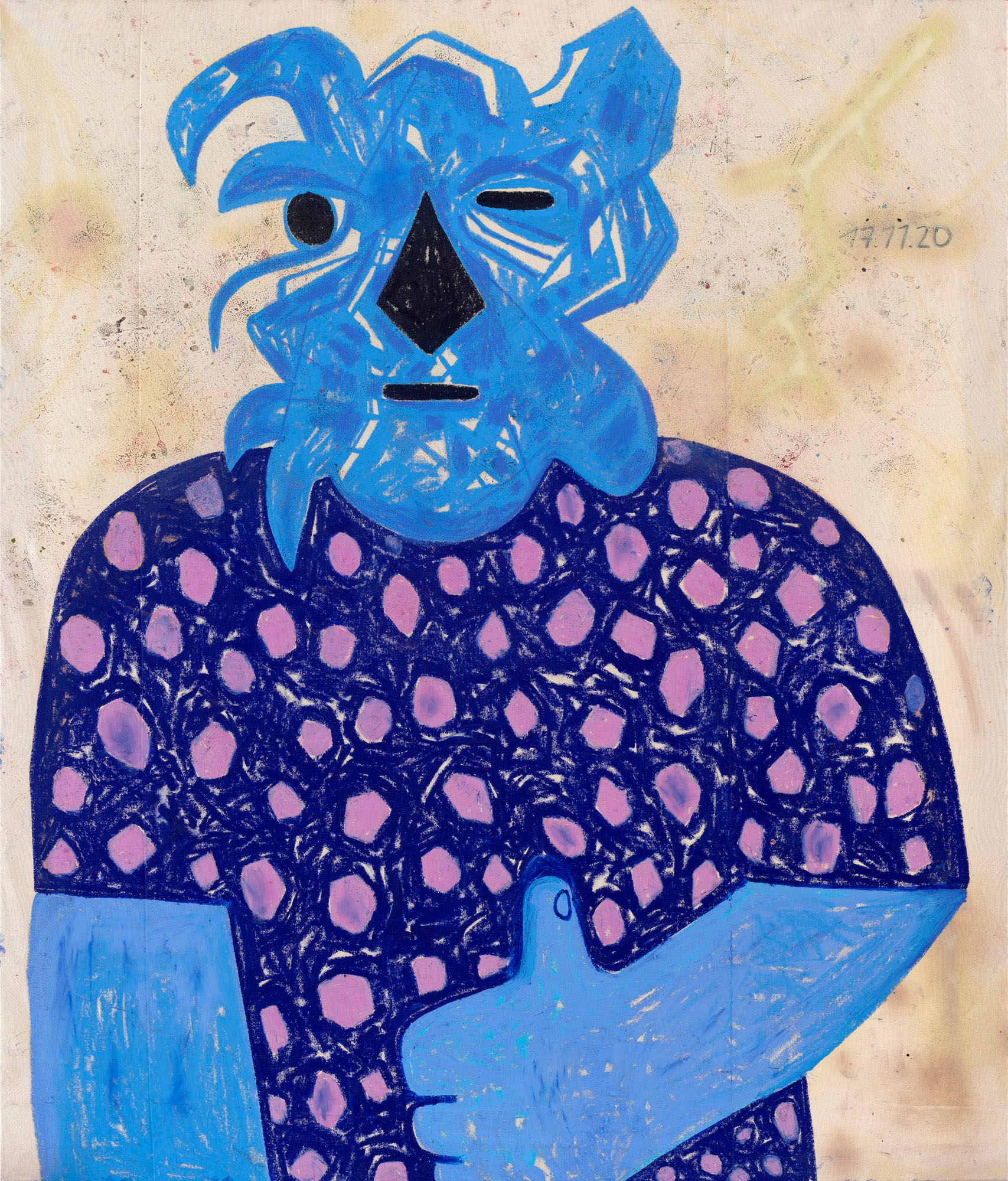 french contemporary painter, photographer, curator, graffiti artist
