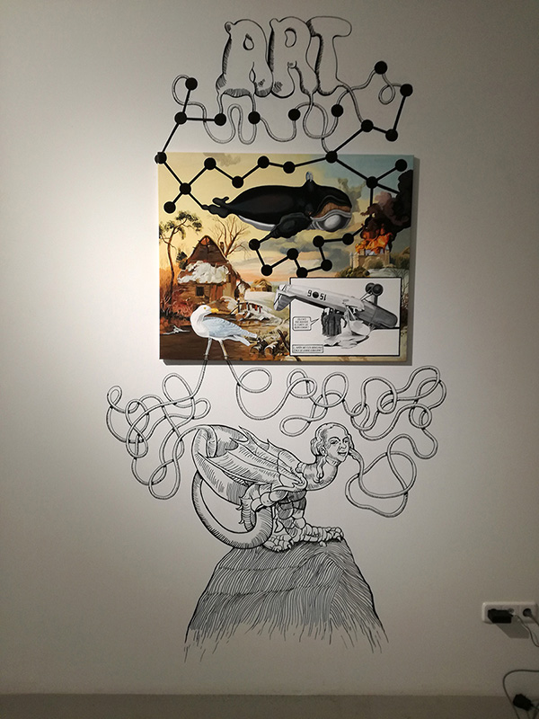 oscar seco, pop art, surrealism, artist to watch, sci fi, japanese monsters, machines of destruction