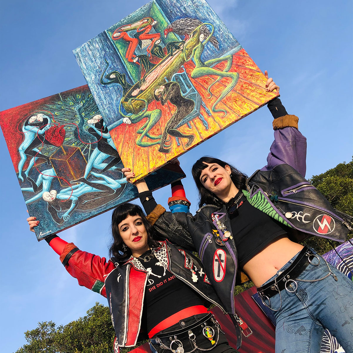 contemporary art, artistic duo, twins , female artist