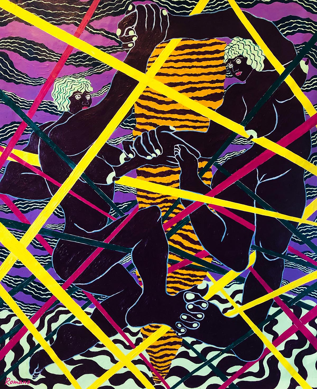 Individual, collect young art, collecting paintings, explore,