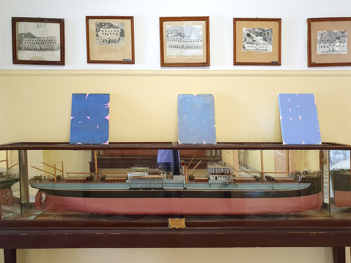 merchant marine academy, hydra island, saronic, sea, vacation, culture