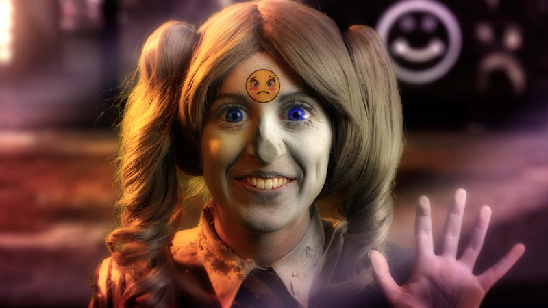 curated by phoebe cripps, artwork by rachel maclean, feed me during the curated by festival vienna