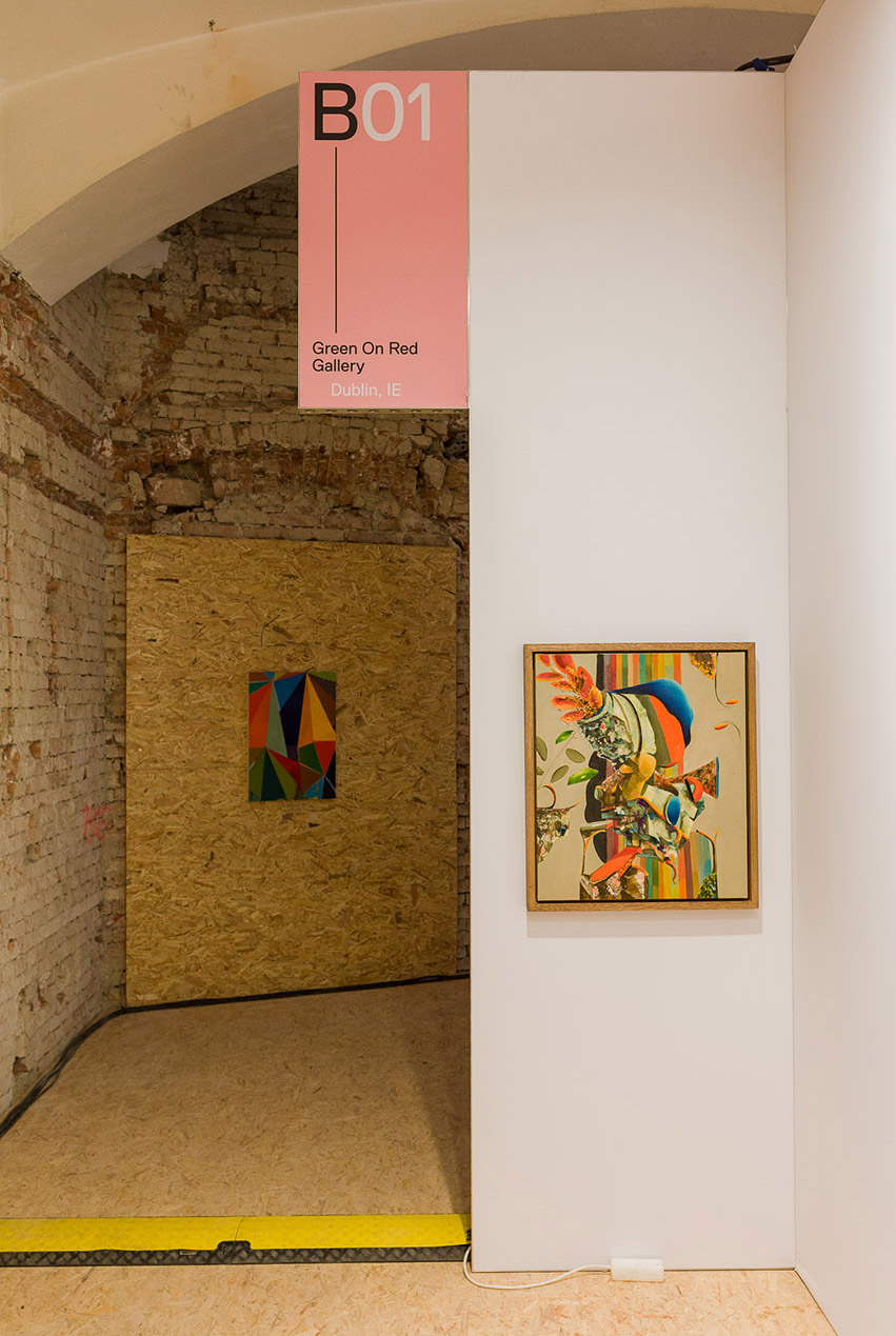 green on red gallery, hungary, intervention, art fair, vienna