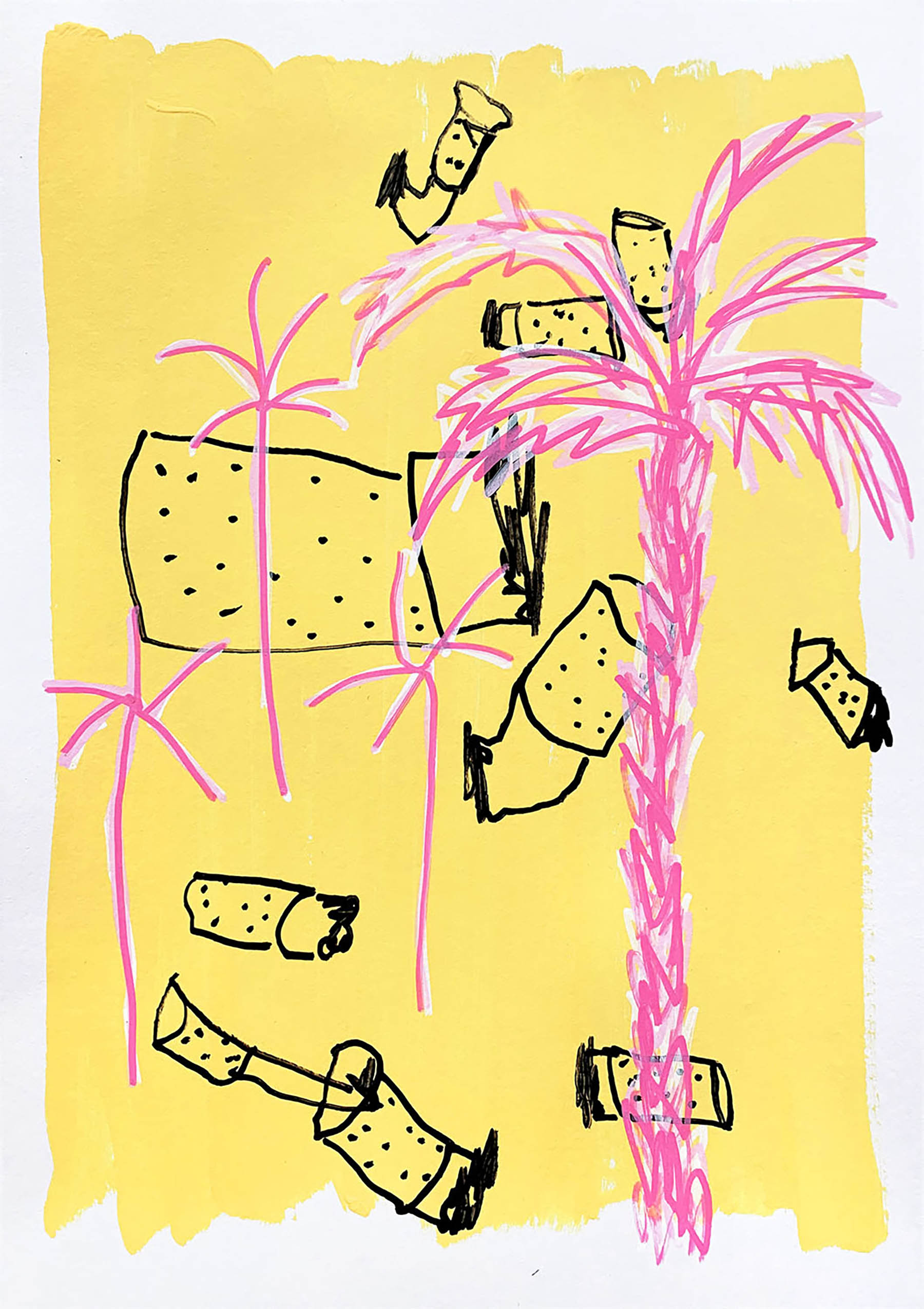 viewing room, munchies art club, cigarette stumps, clean beaches, installations, solo show, amazing, message