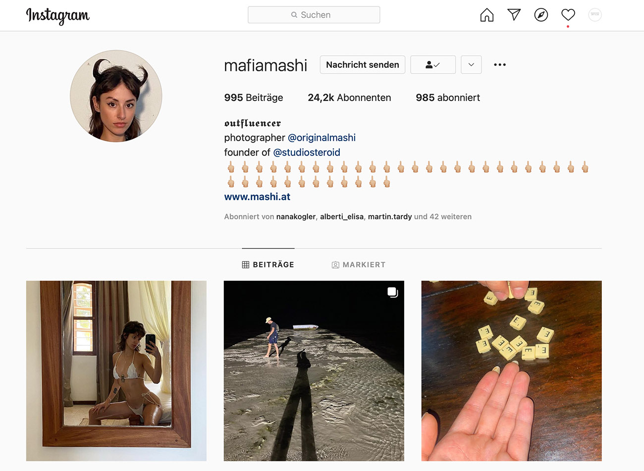 mafia mashi, masa stanic photographer, instagram account to follow