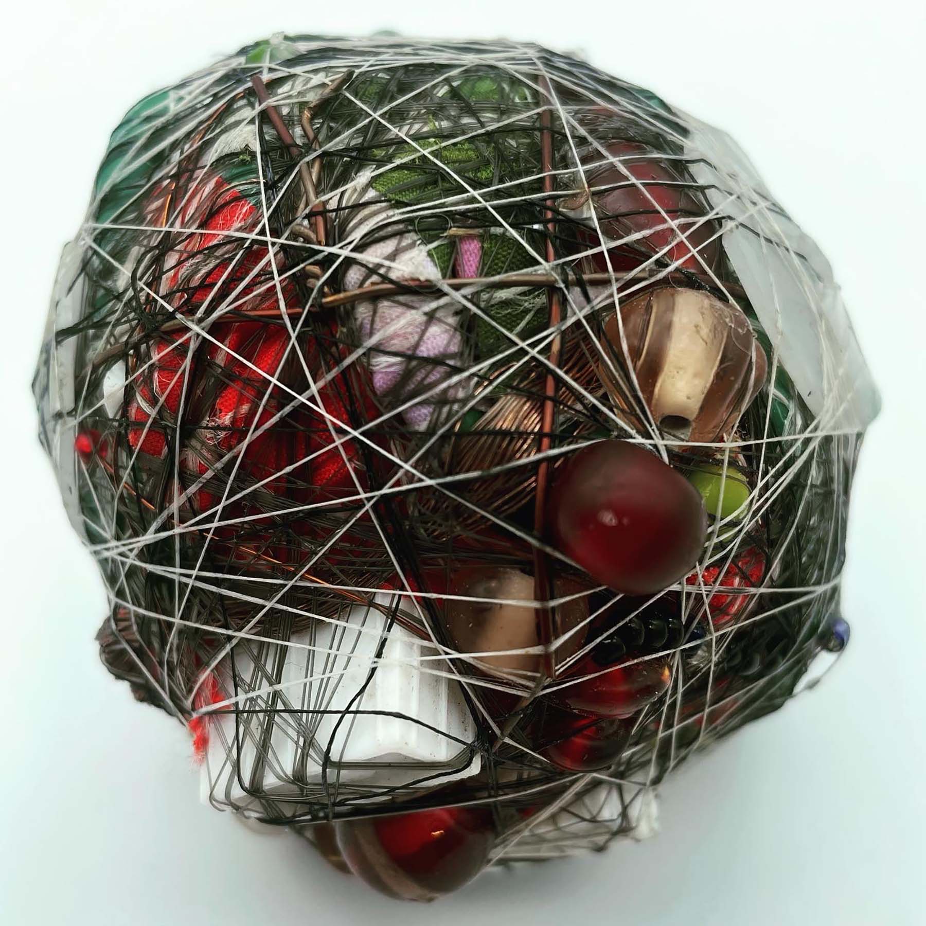 raw materials, , junk balls, vinyl toys, beach, frank kozik, old, outsider art, recycled, wrapped art