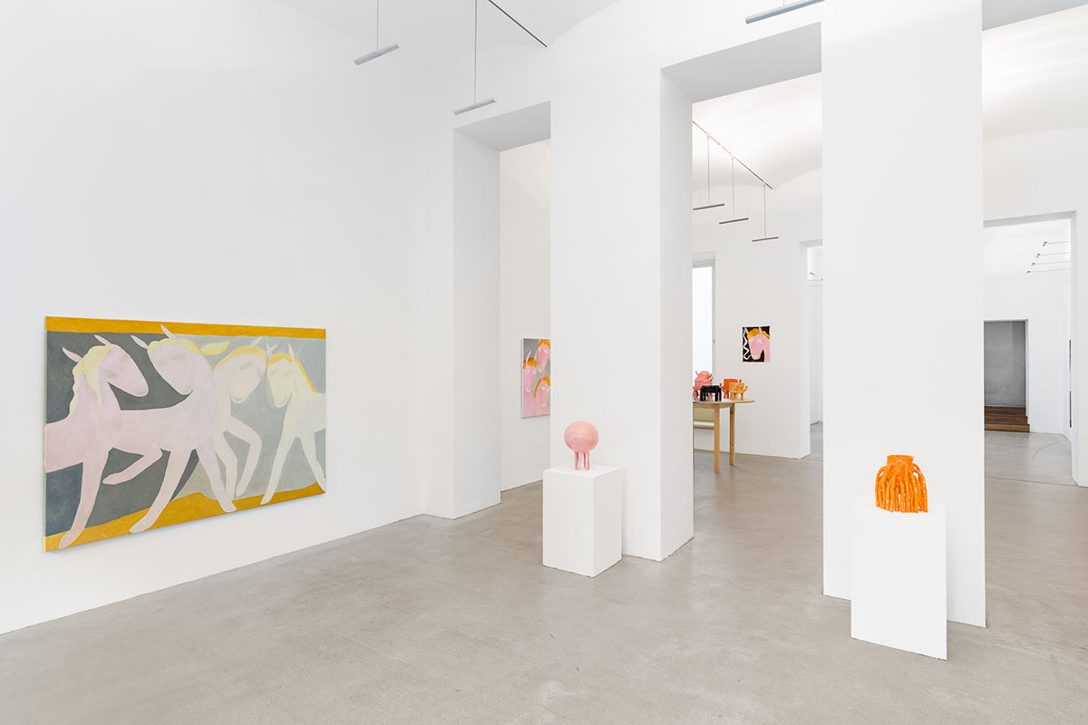 sarah bogner and onka almayer beck at raum mit licht, kunstdokumentation