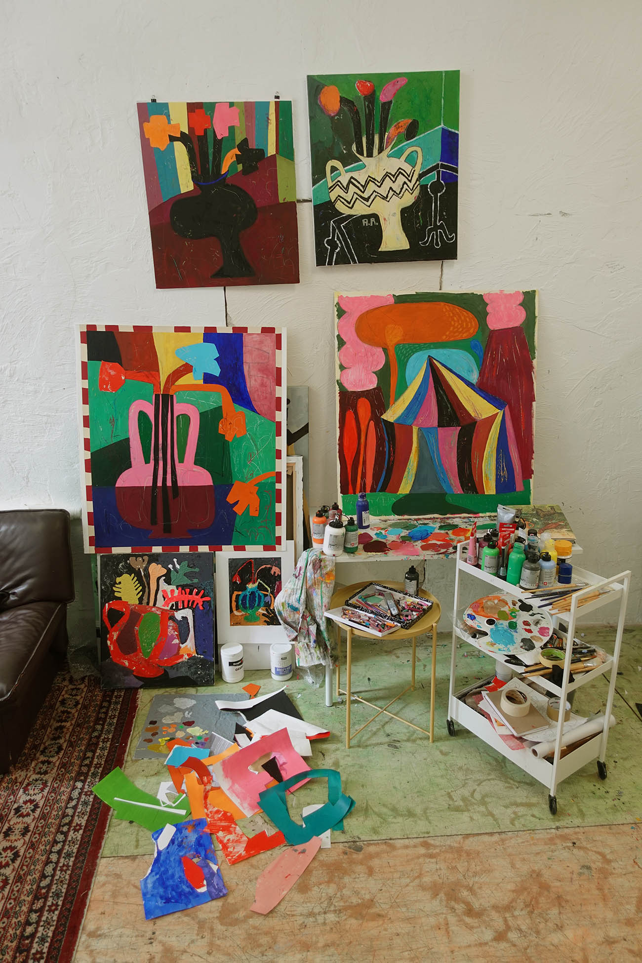 donated artworks, art on a postcard, hepatitis trust, postcards, artworks, charity, serbian,