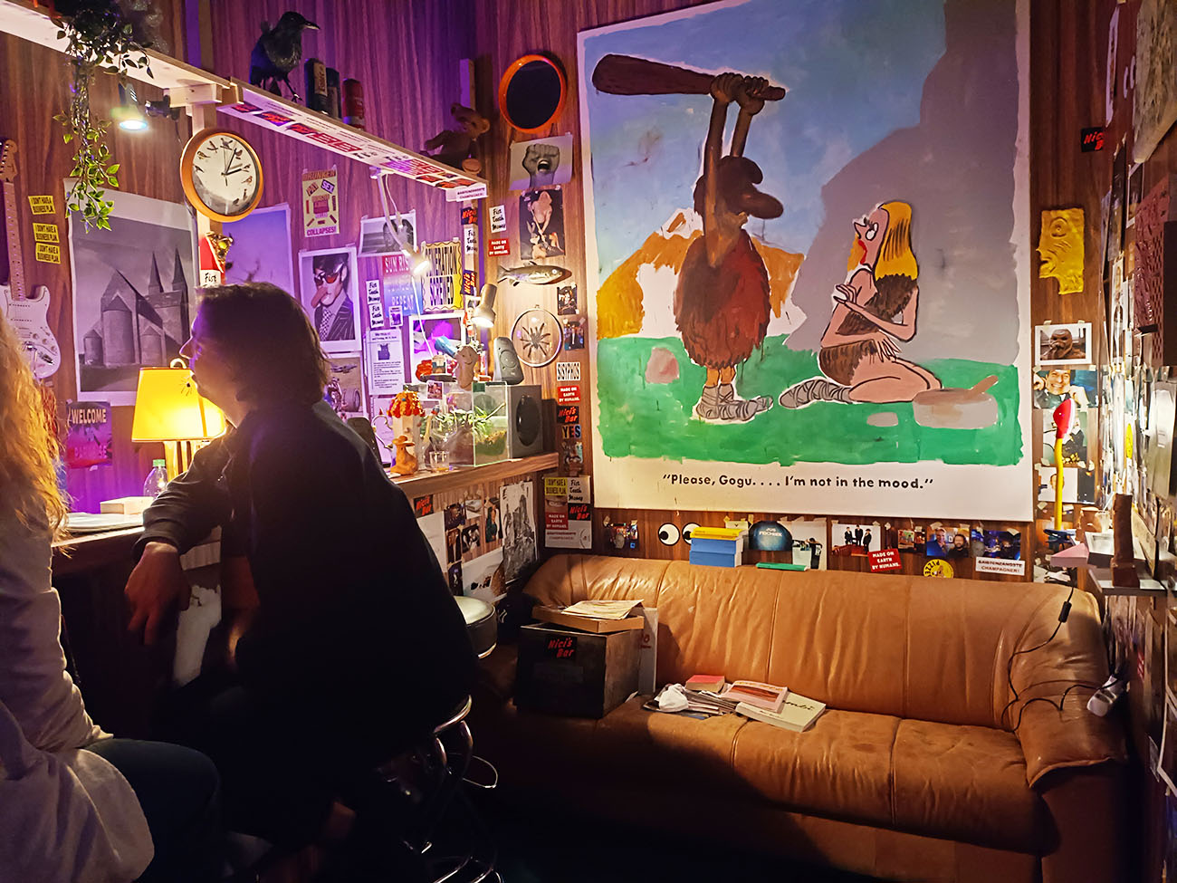 beni bischof, nicis bar, entire room, instalment, real, life, free beer