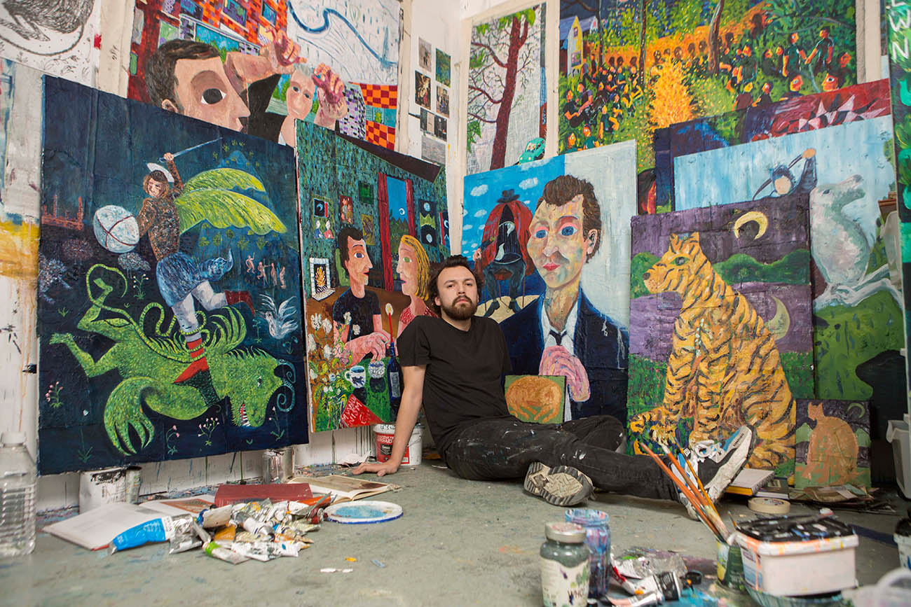 who is mark connolly artist? interview, story, artworks, viewing room