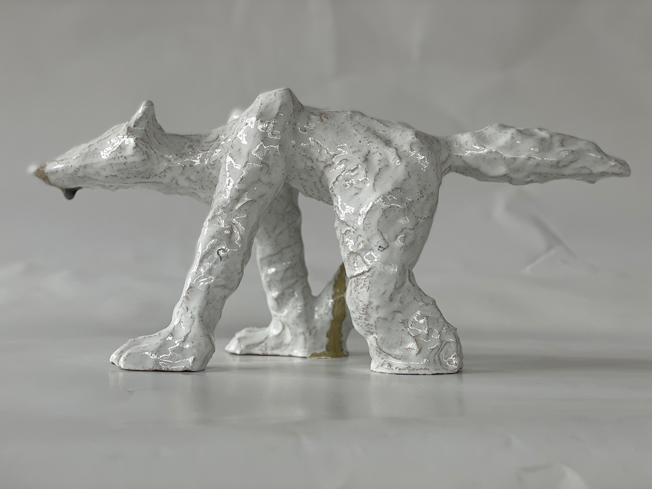 jonathan voleppe, original, unique, wolves, figures, animals, work