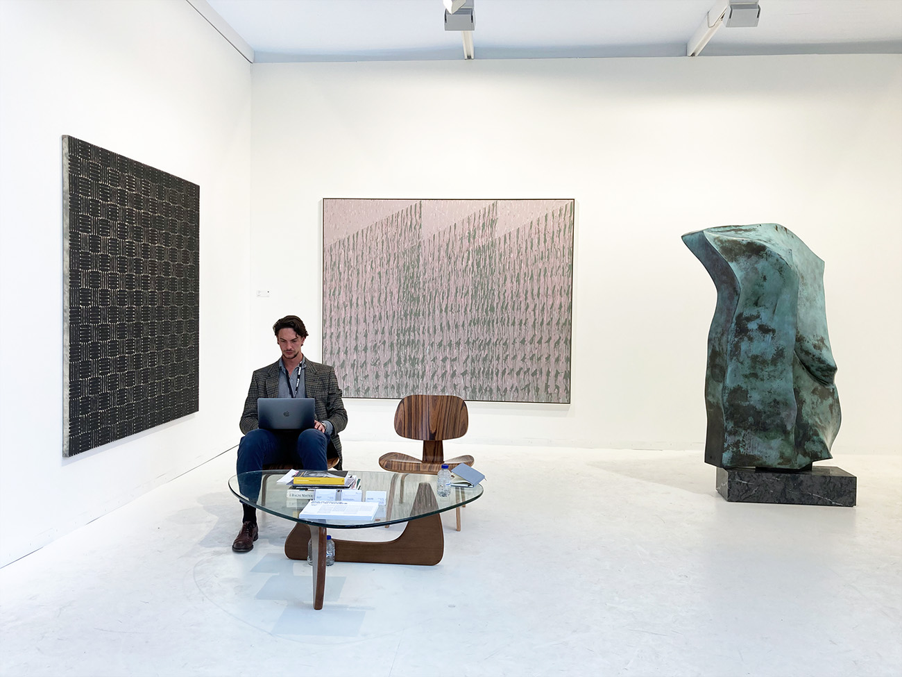 eduardo secco, electra soutzoglou, minimalistic art, large works, sculptural