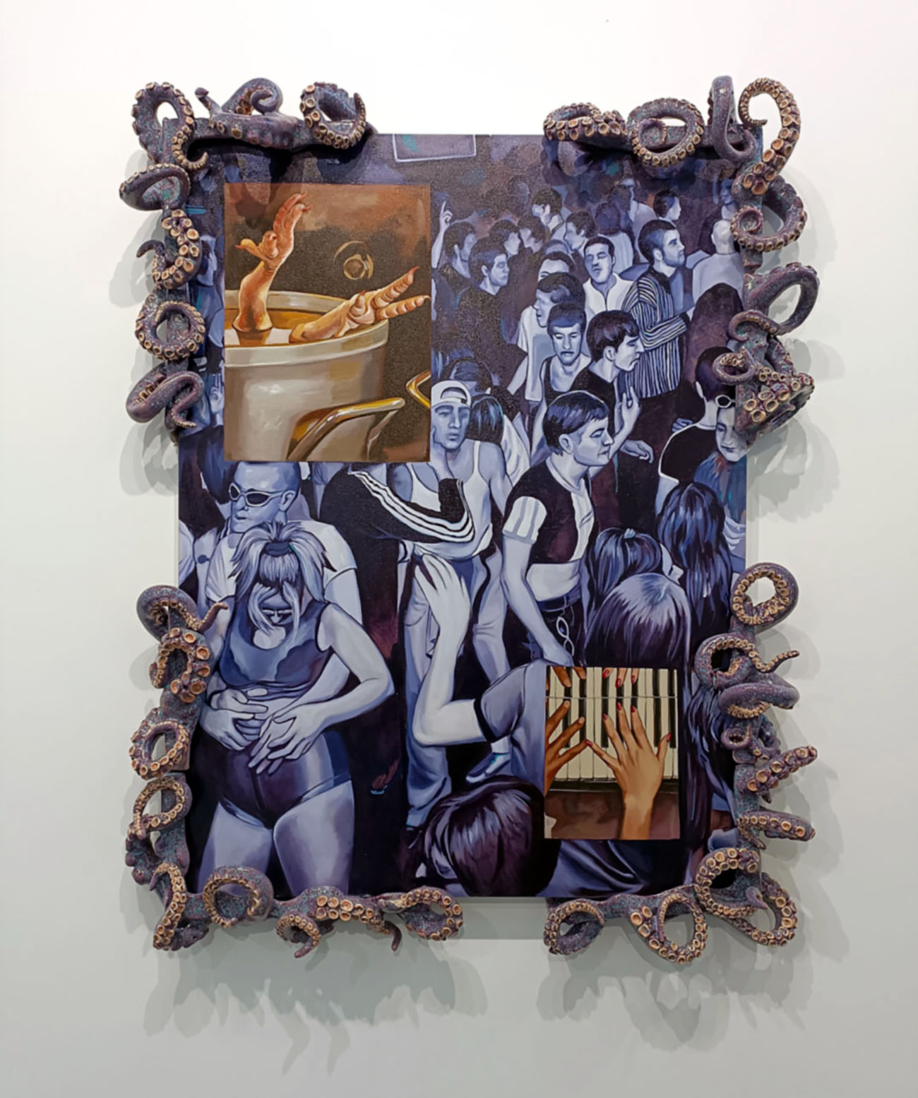 stephanie temma her, sculpture, wall art, ceramics, sculpture, octopus, art, participating, artsy, art, info, booth, expo, established art fair, nino mier