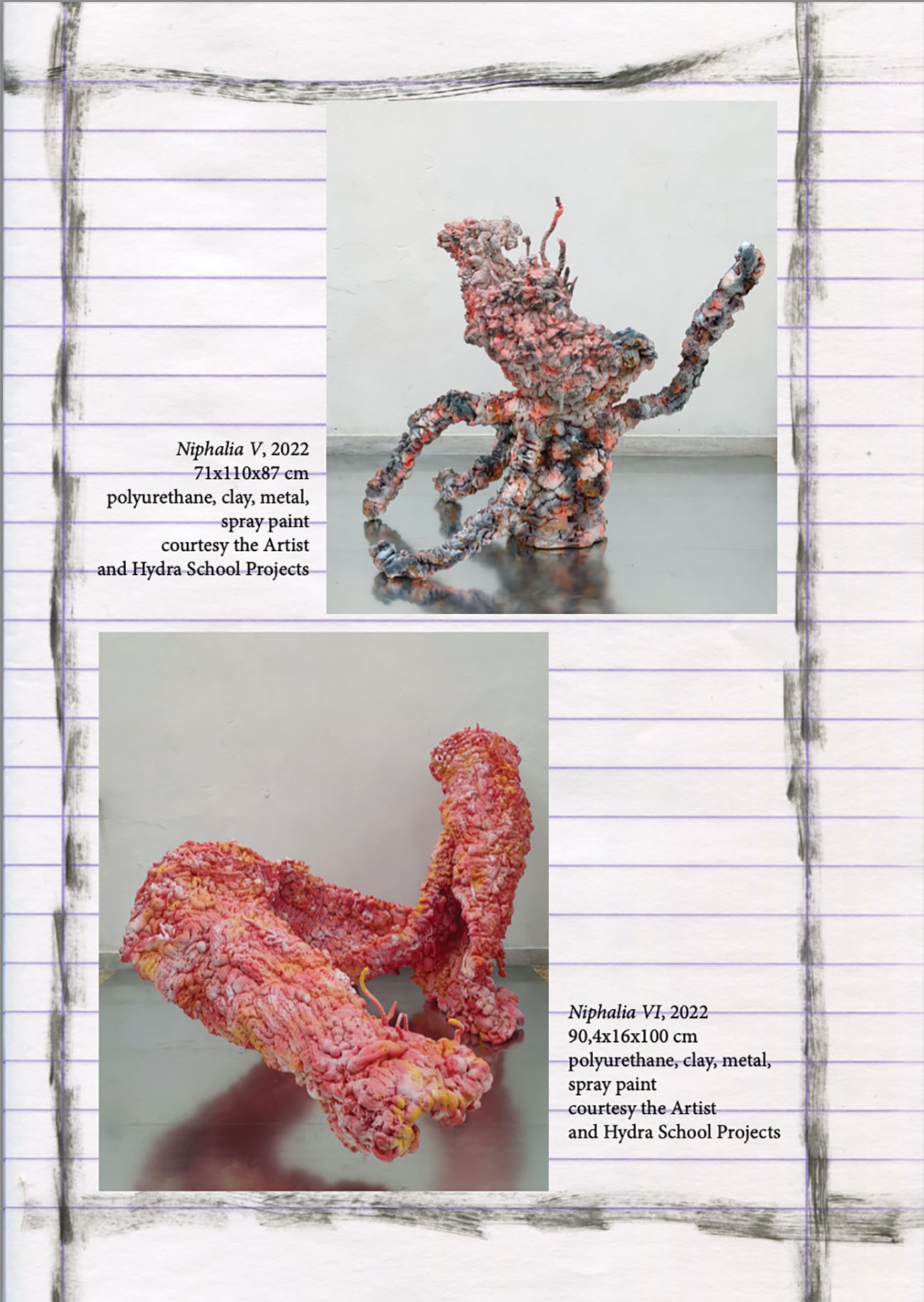 marina leonti, female artist, sculpture