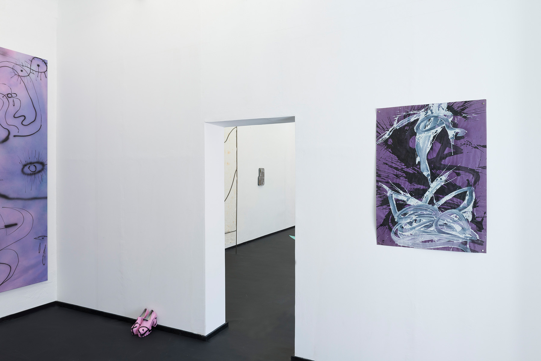 installation view, art now, burgenland, juraj bartusz