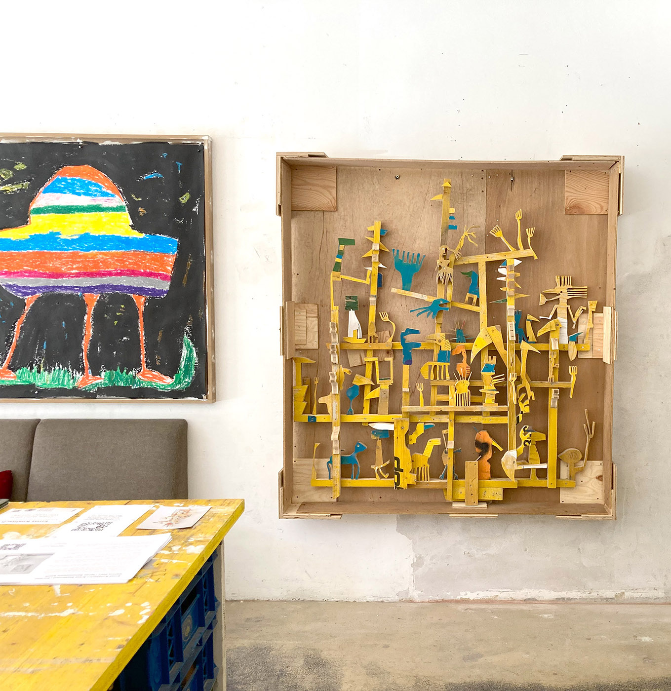 ufos in contemporary and modern art, and sculpture work by ernst koslitsch