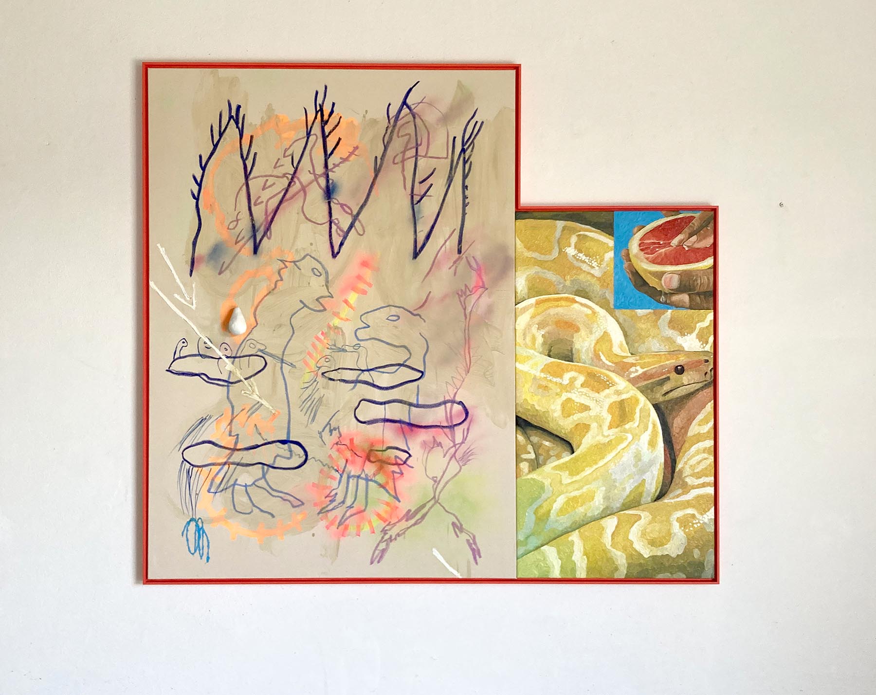 painting and sculpture now, nana mandl