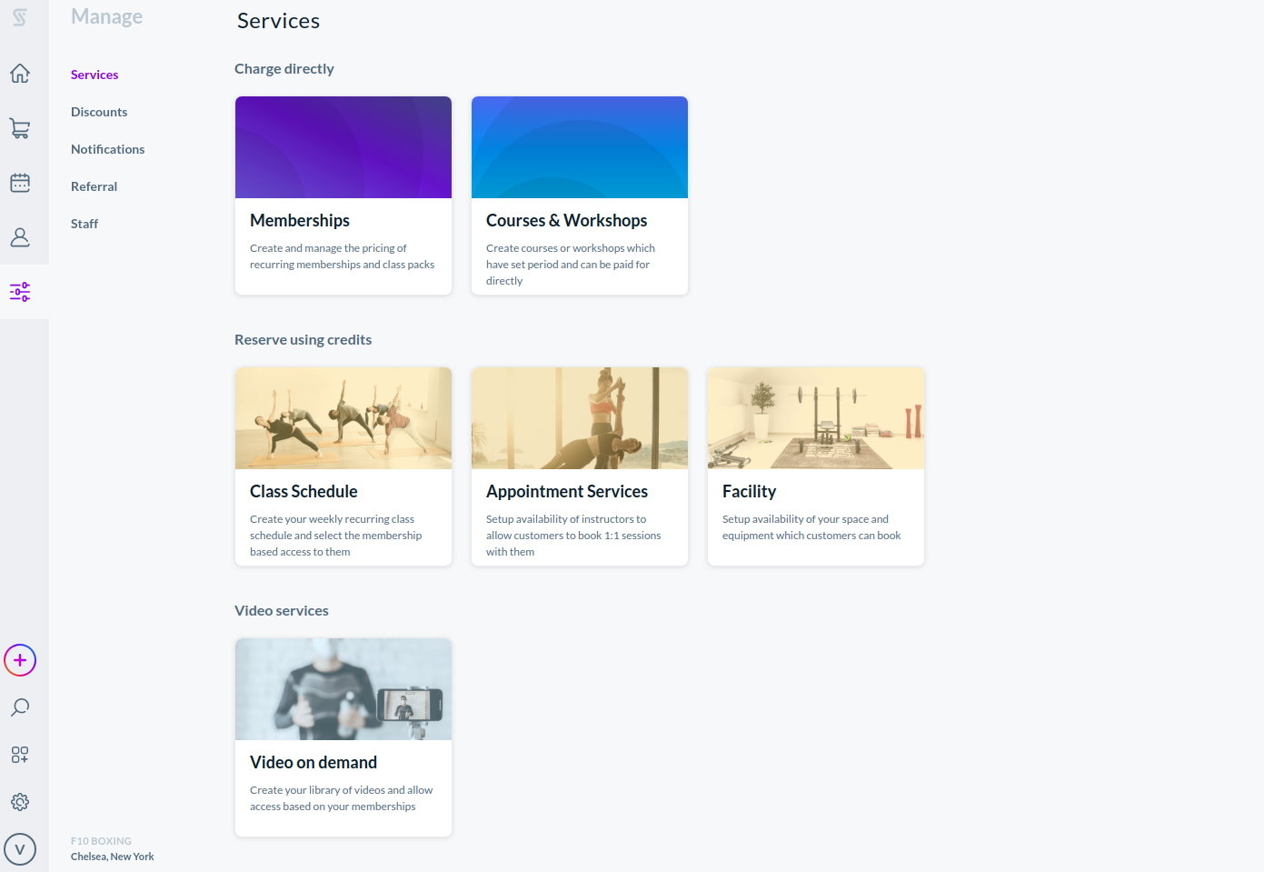 Bookee’s all-in-one business dashboard.