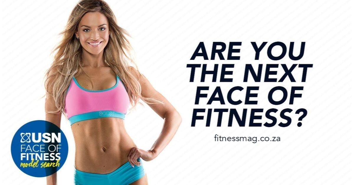 A fitness model with her left hand on waist.