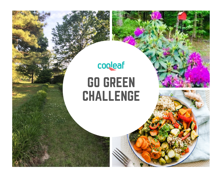 Cooleaf Go Green Challenge for Earth Day