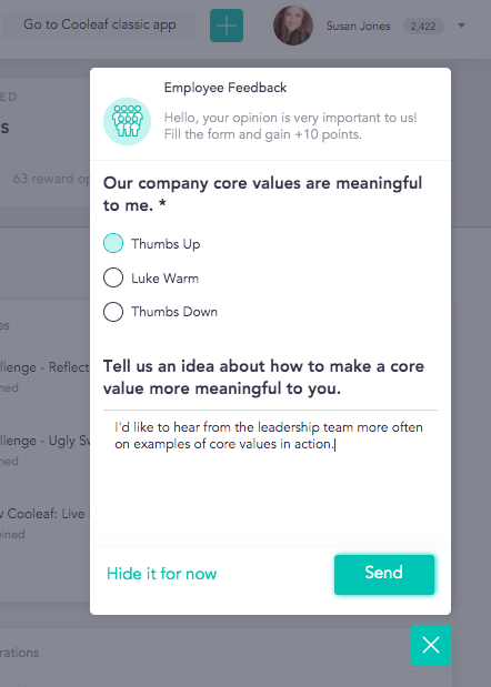Get feedback from new hires with automated pulse surveys