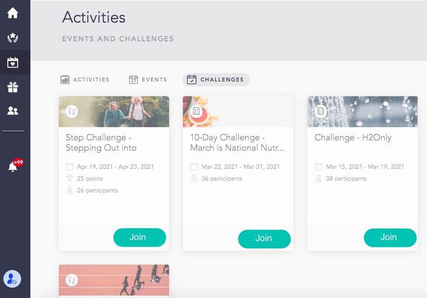 Improve employee engagement with Cooleaf wellness challenges
