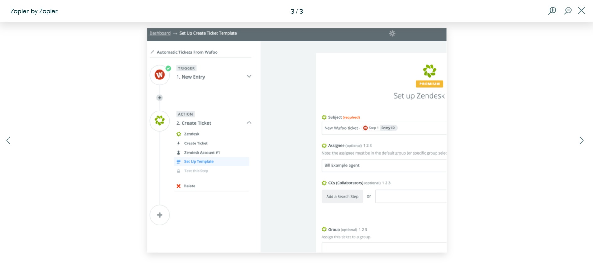 Zendesk integrations: Zapier