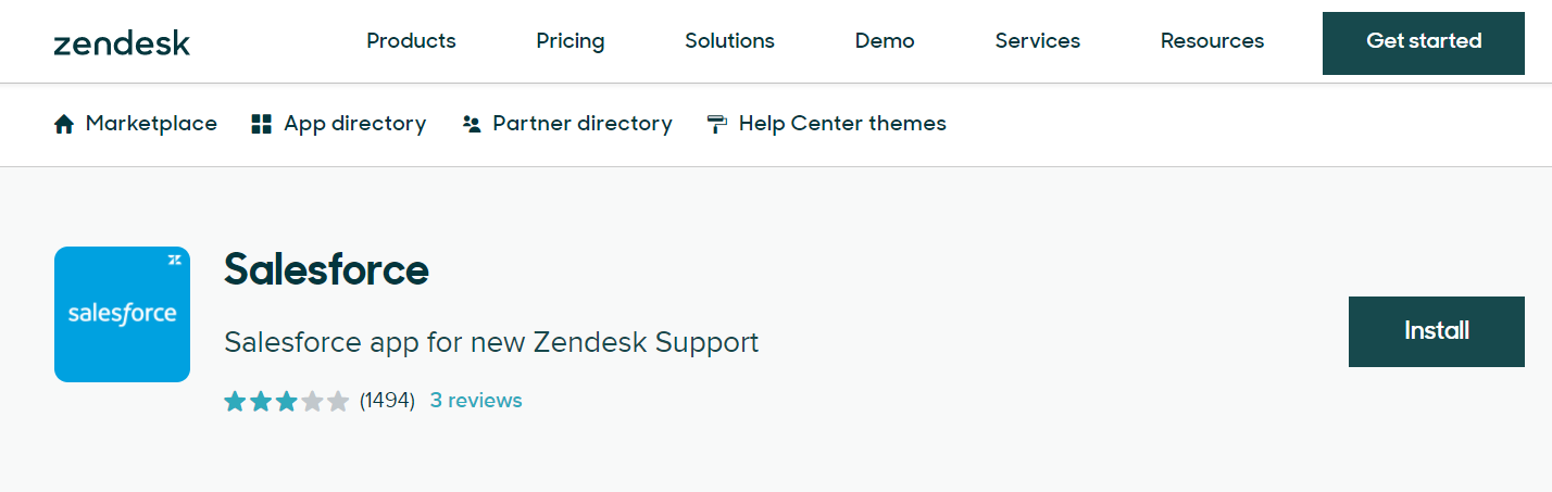 Zendesk integrations: Salesforce