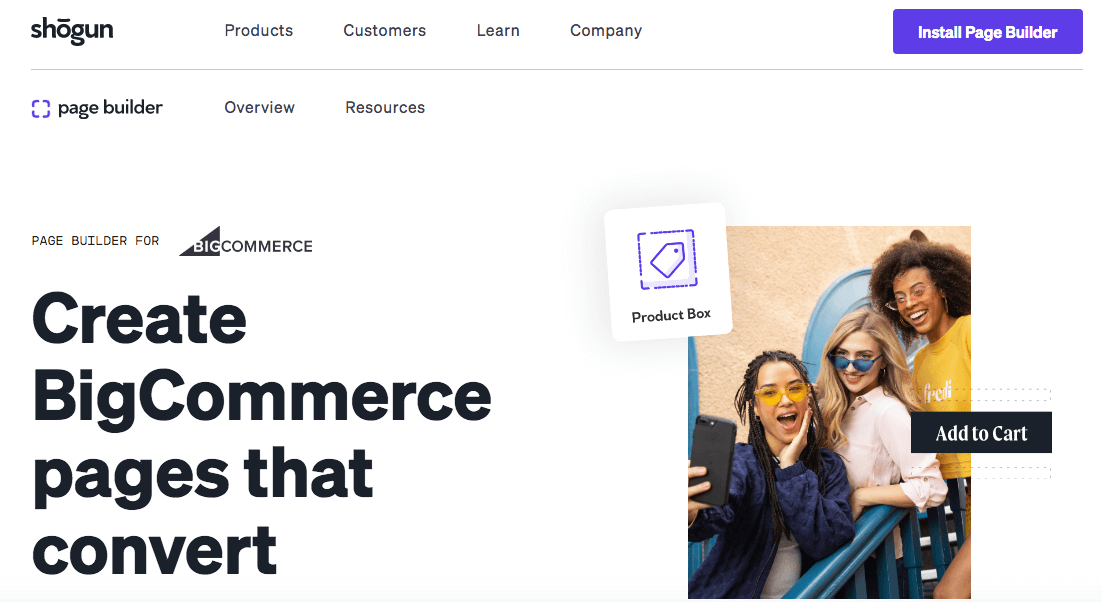 BigCommerce apps: Shogun