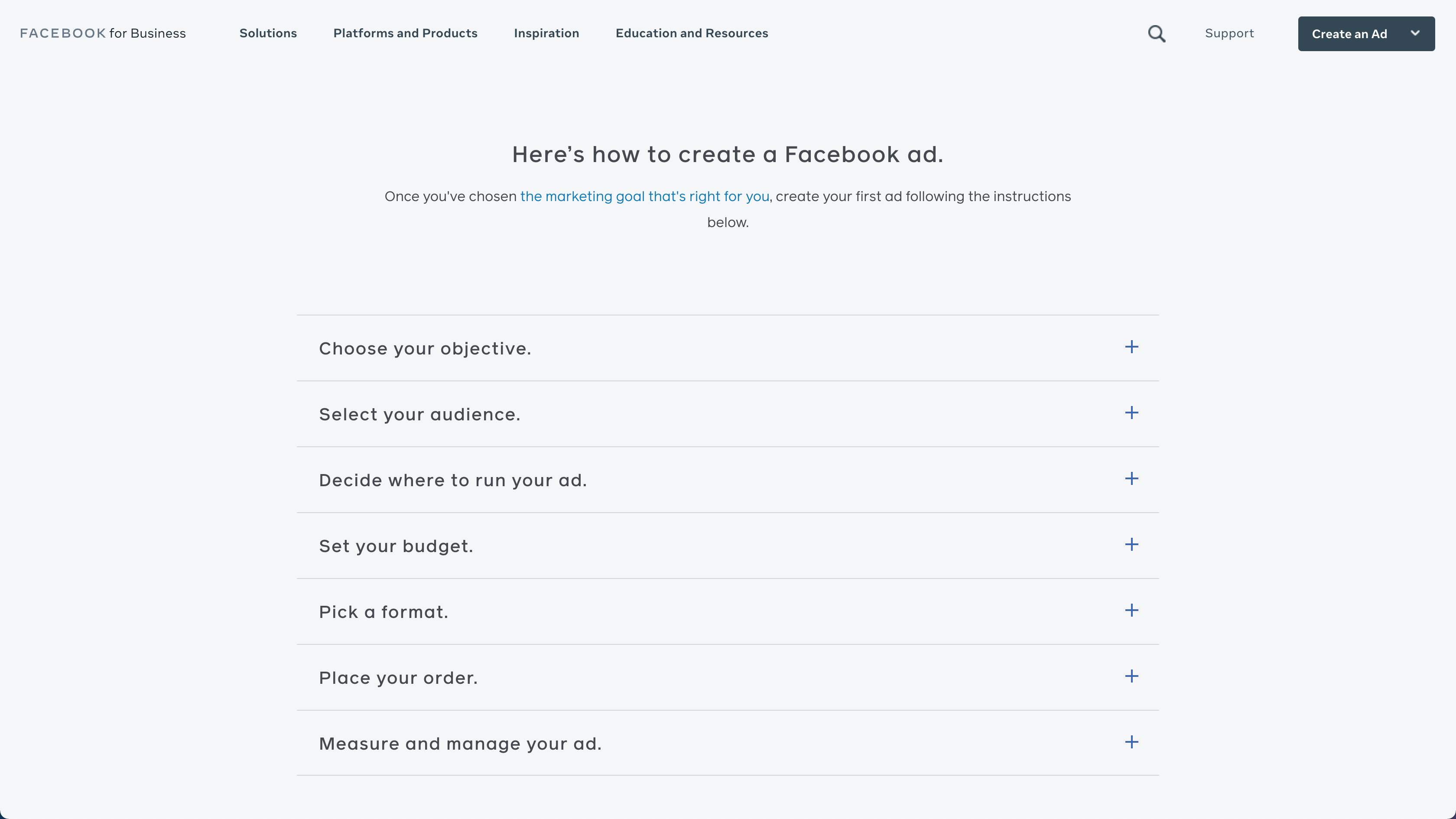 how to create a facebook ad that converts