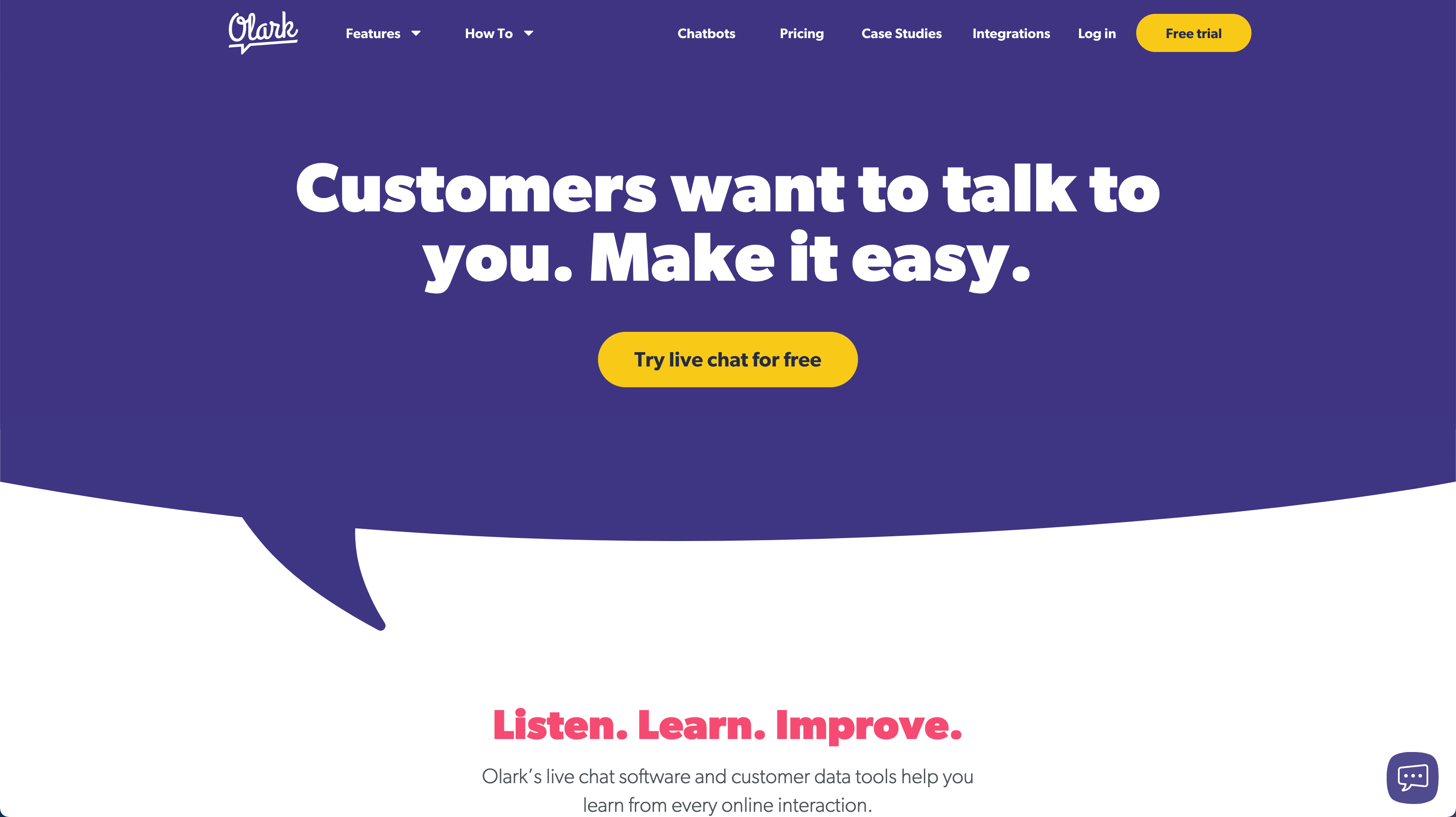 intercom vs olark