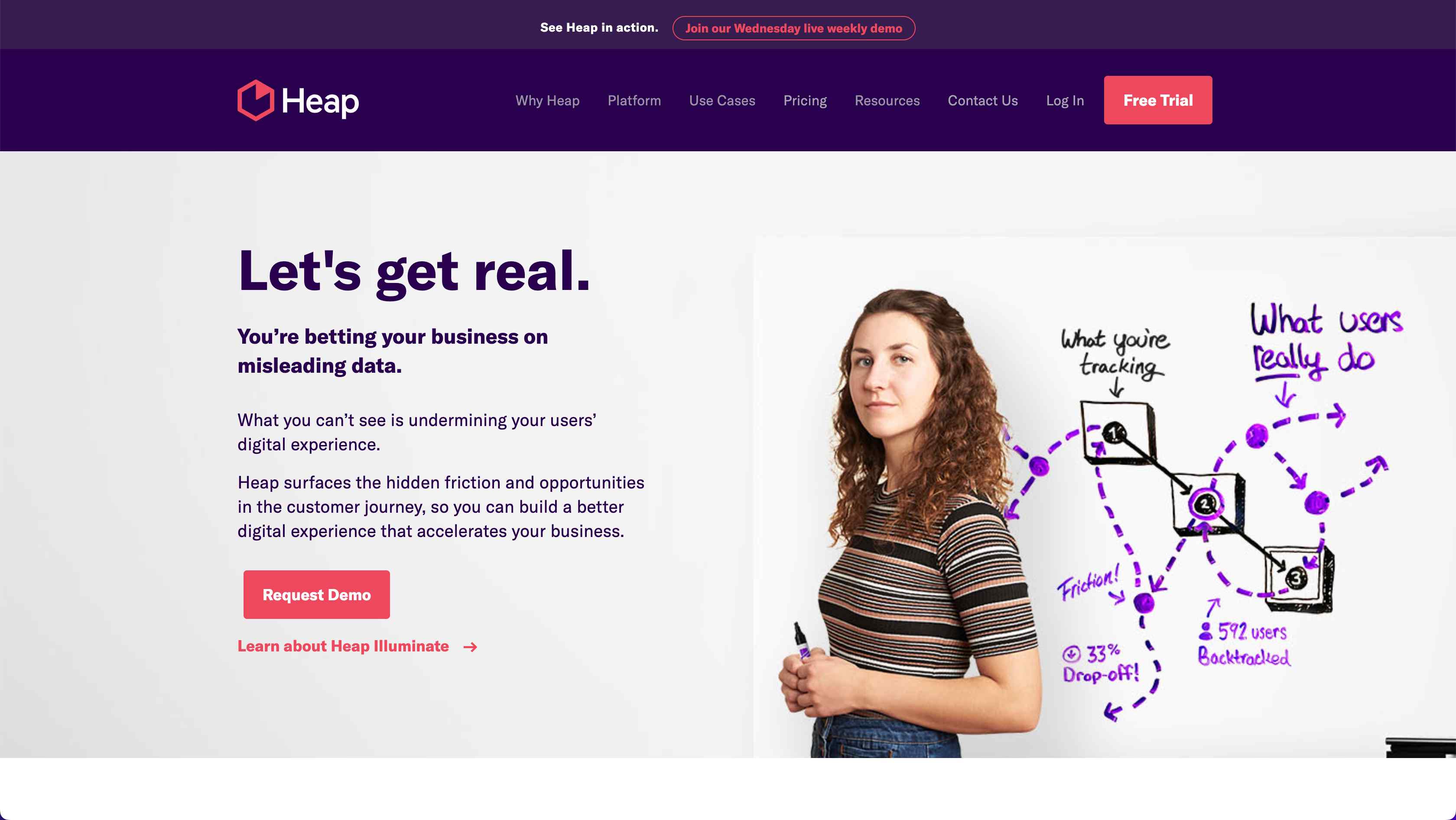 heap: customer retention tool
