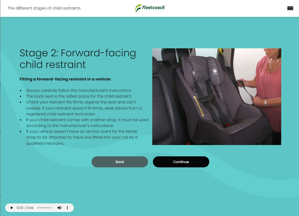 Using Child Restraints