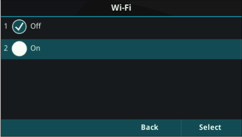 Enable Wifi