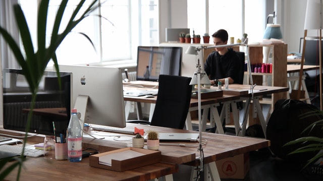 Modern office using telecoms and SIP