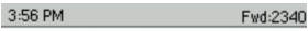 Status bar