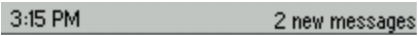 Status bar