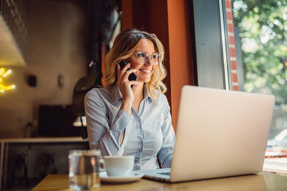 Cloud based phone system user