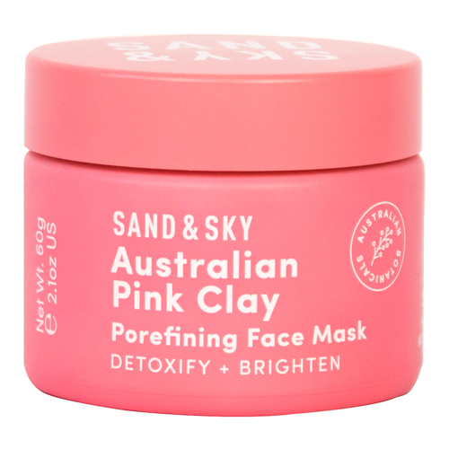 Sand & Sky Australian Pink Clay Porefining Face Mask Detofixy & Brighten, RM195
