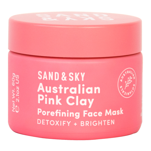  Sand & Sky Australian Pink Clay Porefining Face Mask Detofixy & Brighten, RM195