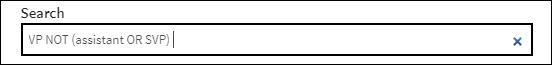 LinkHelp - Boolean search