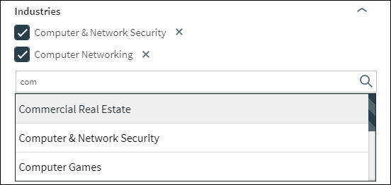 LinkHelp - Industries filters